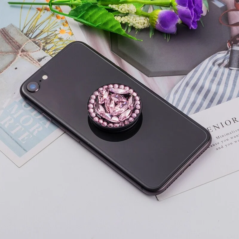 Phone Holder Stand Grip Universal Expanding Bracket For iPhone Samsung A50  Quicksand Glitter Support Suporte  Uchwyt Na Telefon (10)