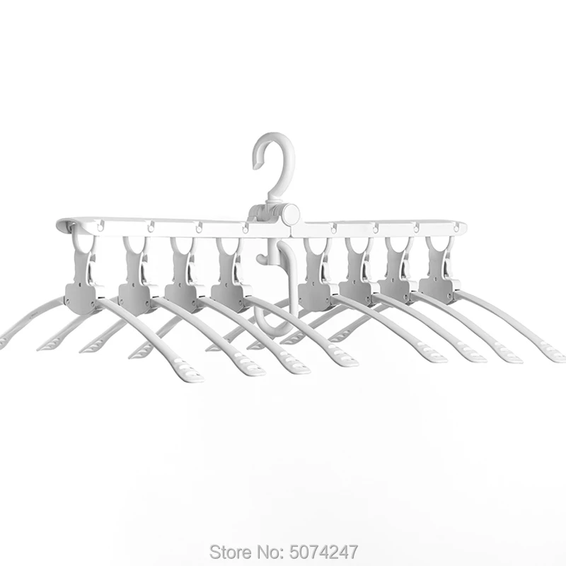 

Creative Multi-Functional Multi-Layer Folding Hanger Storage Artifact Home Hanger Magic Hanger Support Storage Rack Drying Rack