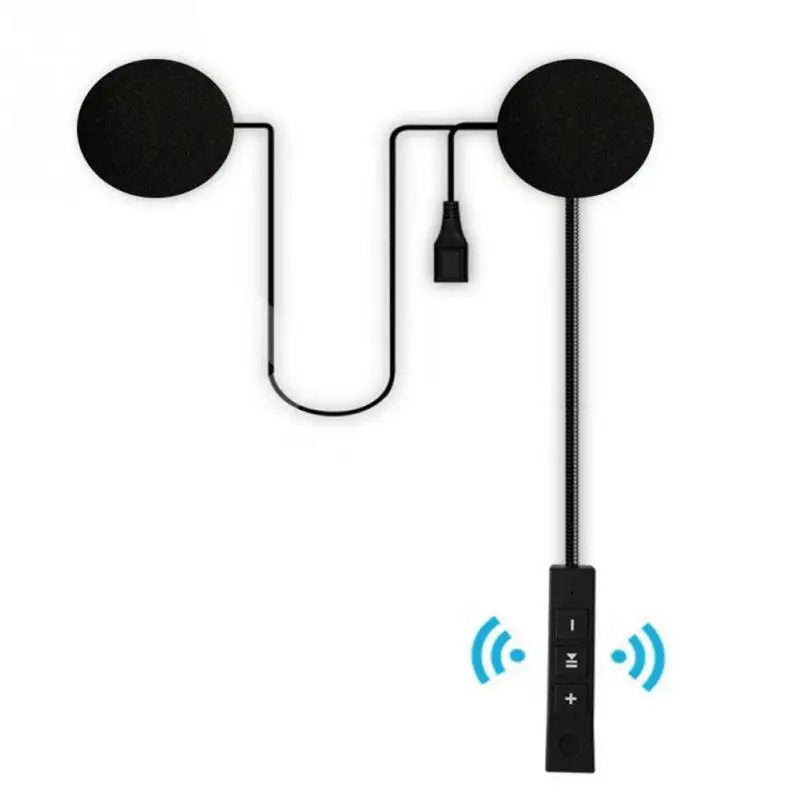 Водонепроницаемый мото Bluetooth беспроводной анти-помехи шлем гарнитура Hands Free V5.0