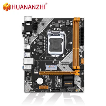 

HUANANZHI B75 Motherboard M-ATX For Intel LGA 1155 i3 i5 i7 E3 DDR3 1333/1600MHz 16GB SATA3.0 USB3.0 PCI-E VGA HDMI GAME