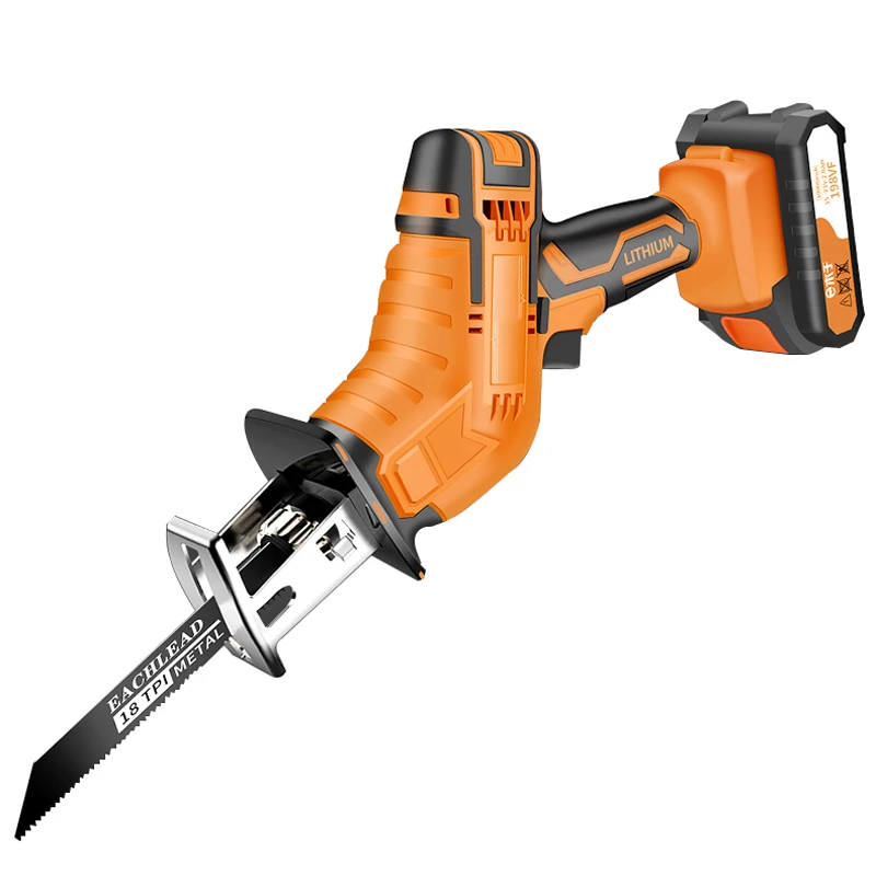 Cordless Reciprocating Saw Handsaw Metal Wood Pipe Cutting