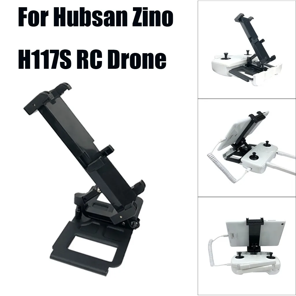 

fishing drone iqos Tablet Phone Holder Remote Control Bracket For Hubsan Zino H117S RC Drone pgytech landing pad 2019 hot