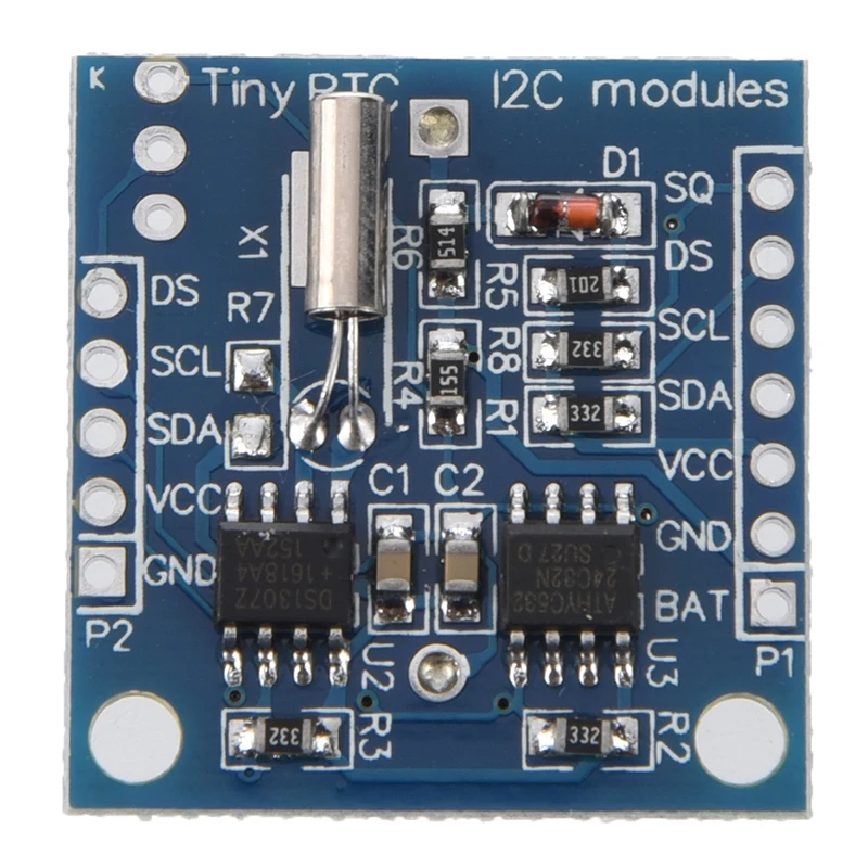 Модуль часов I2C DS1307 в режиме реального времени для Arduino Tiny RTC|Будильники| |