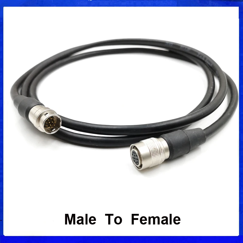 Câble Extension 12 Broches Hirose 20m - Pour Caméras Sony CCD, Vision Industrielle