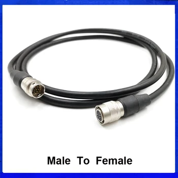 

Hirose HR10A 4 6 10 12 Pin Femlae Plug To Male Socket Extension Cable For Sony Camera Trimble CCD Computer Easy-laser Network