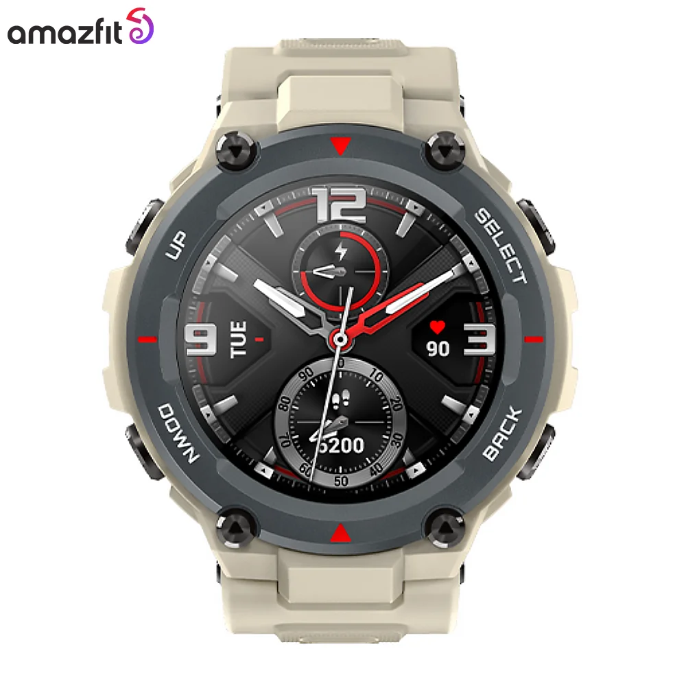 Refurbished machine Amazfit T rex T-rex Smartwatch Control Music 5ATM Smart  Watch GPS/GLONASS 20 days battery life MIL-STD - AliExpress