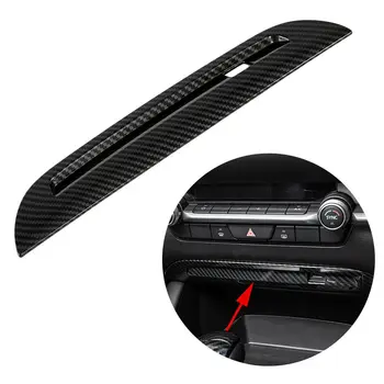 

Center Dashboard Console Control USB Socket Cover Trim Fit For Mazda 3 Axela 2019 2020 Protector Decoration Accessories