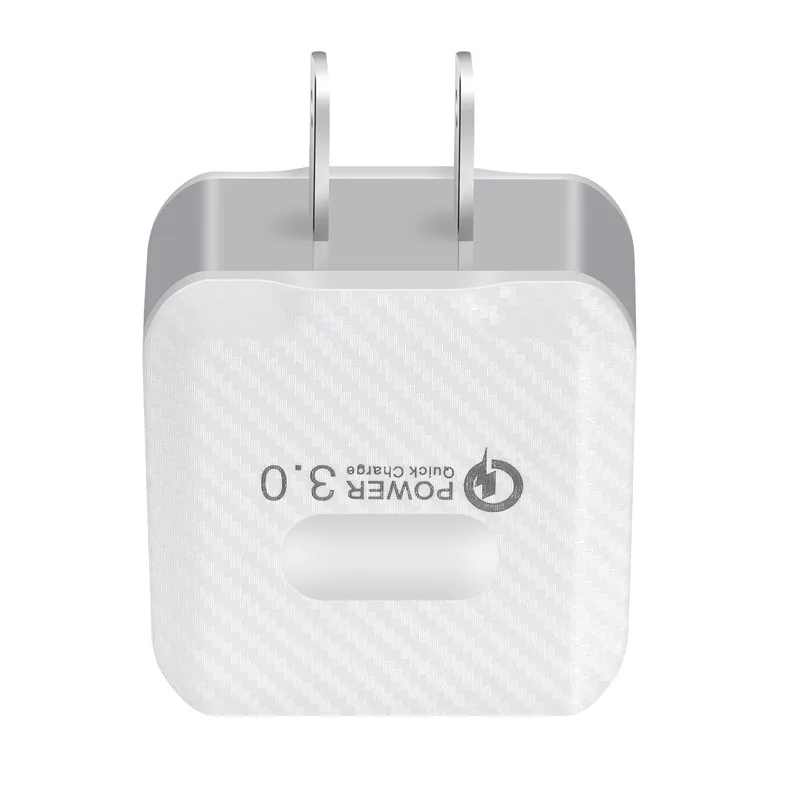 EPULA быстрое зарядное устройство 1USB зарядное устройство для iPhone X XS samsung Xiaomi 9 huawei Tablet QC 3,0 быстрое настенное зарядное устройство адаптер США
