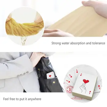

Plant Protection Natural Handkerchief Paper 3 30 Packets Portable Small Paper Towels Three Thick Bamboo Pulp Napkins NEW