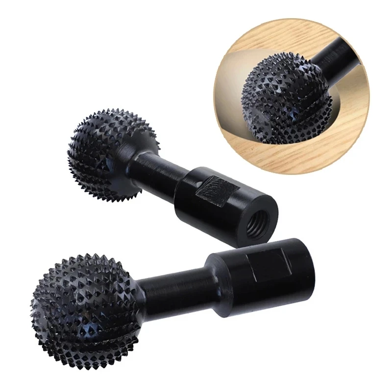 

Ball Gouge Spherical Spindles Shaped Wood Gouge Power Carving Attachment for Angle Grinder Wooden Groove Carving Tool