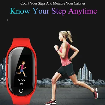 

Fitness Tracker Smart Watch With Call Earphone Handsfree Earbuds Fitness Smart Wristband Sport Watch For Ios Android Bluetooth
