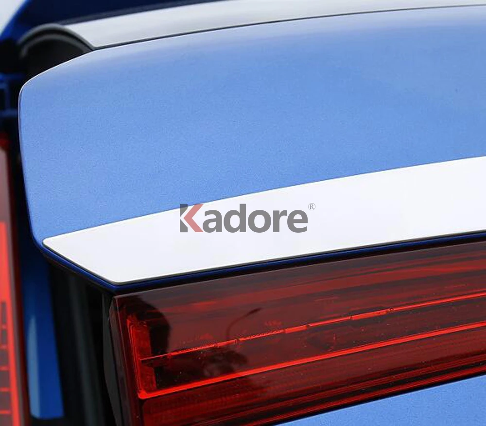 Для Volvo XC60 SUV ABS Хромированная Автомобильная накладка багажника Декоративная полоса внешняя отделка Аксессуары для автомобиля Стайлинг 2 шт