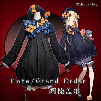 

Anime Fate Grand Order Cosplay Costume Abigail Williams Halloween Carnival Lovely Dress Cosplay Costume H
