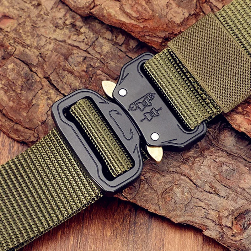 

New Nylon Belt Men Army Tactical Belt Molle Military SWAT Combat Belts Knock Off Emergency Survival Waist Tactical Gear Dropship