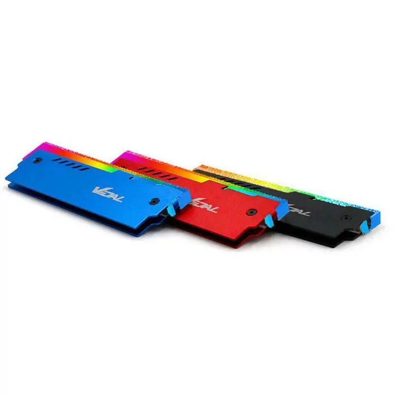 Настольная Память ram RGB радиатор кулер оболочка RGB Алюминиевый охлаждающий жилет для DIY PC Игры DDR DDR3 DDR4