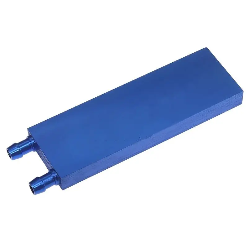 

80x41x12mm Aluminum Water cooled block cooling cooler for computer industrial laser head heat dissipation
