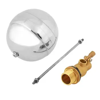 

G3/4" DN20 Male Thread Water Sensor Float Adjustable Stainless Steel Floating Ball Electric Magnetic Valve
