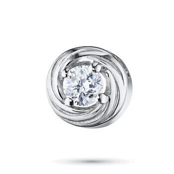 

Pendant in white gold with a diamond