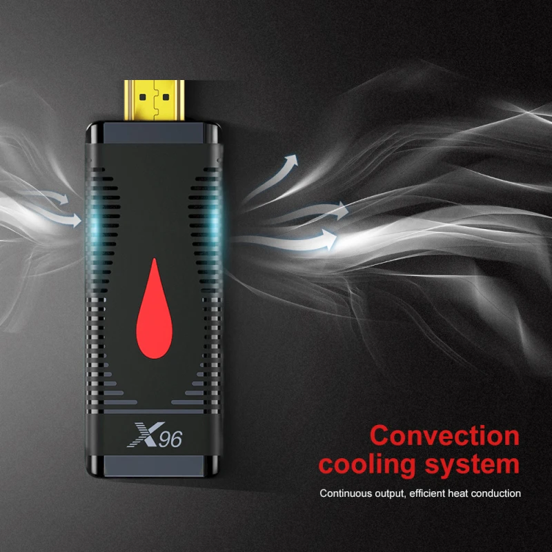 Global Version X96 S400 STB Allwinner H313 4K TV Stick Android 10 TV HDR 1GB RAM 8GB ROM HDMI-compatible Mini TV Dongle Wifi 1