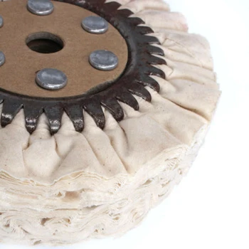

Polishing Cotton Pad Disc Airway Buffing Wheel 16mm Bore For Metal Polisher Tool Home Garden Supplies