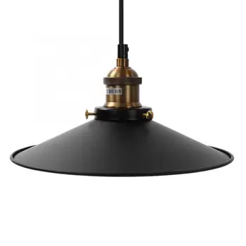 

Vintage Industrial Foyer Pendant Lamp Shade E27 40W Metal Lampshade Hanging Lighting Fixtures Decoration