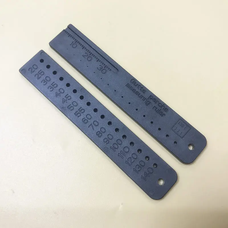 

2pcs Dental Instruments Endo Rulers gutta percha measering ruler Span Measure Scale Endodontic dental materials dental tools