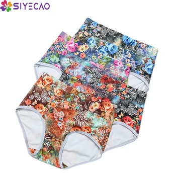 

Women Panties 3D Printing Underwear Elegant Briefs Sexy Lingerie Women's Intimates Panties Ropa Interior Mujer Bragas Culotte