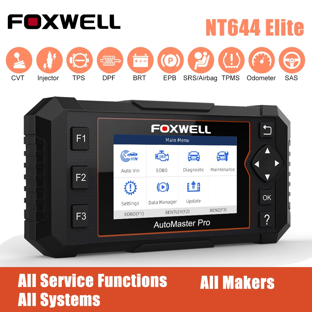 For Ford Full System Scanner All Function Throttle EPB SAS BMS ABS Injector code 