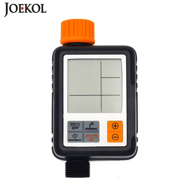 

Automatic Irrigation Water Timer Lcd Screen Sprinkler Controller Outdoor Garden Watering Timer Device Controller Tool