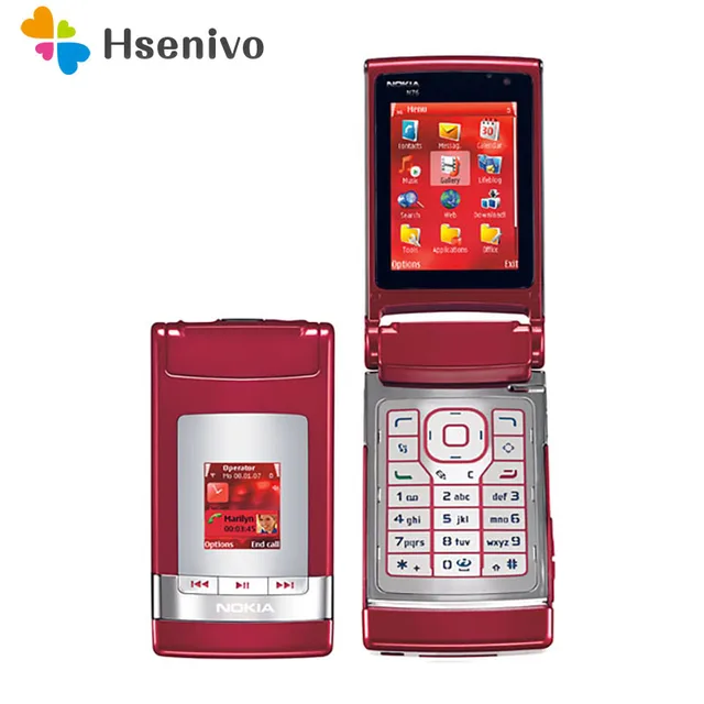 Nokia N76 Refurbished Original Nokia N76 Bluetooth Java 2mp Unlocked Flip Phone Support Russian Keyboard Free Shipping Cellphones Aliexpress