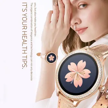 

Fashion Women Smart Watch Waterproof Lady Wristband Wristwatch Health Heart Rate Smart Band Monitor Fitness Tracker F8G7