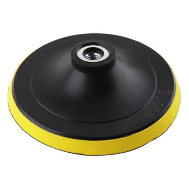 

Sander Backer Pad Napping 125mm 12000RPM 5 Inch Hook&Loop Drill Adapter Polishing Sanding Disc