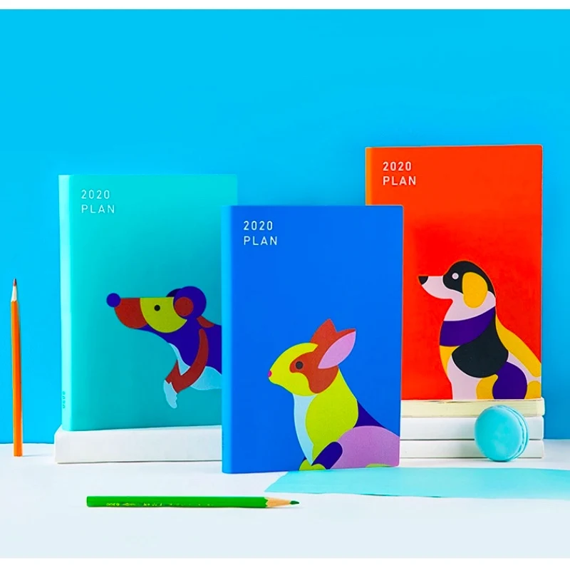 A5 мультфильм записные книжки журналы Связующего Повестки дня Планировщик ежедневного расписания Гостевая книга свадебный подарок школьные канцелярские принадлежности пособие для учащихся