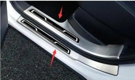 Для Volkswagen- tiguan L специальная Накладка на порог бар модифицированные аксессуары украшения