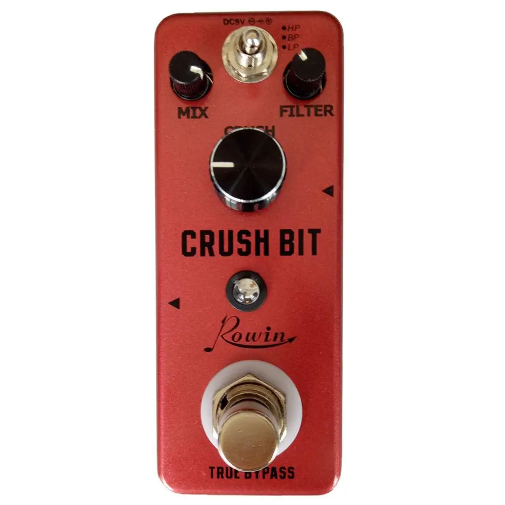 

Rowin LEF-3810 Crush bit guitar pedal effector wide range sampling rate/depth reducing effects