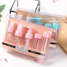 7 шт./компл. косметическая бутылка с распылителем многоразового Упаковочный Пресс Дорожные суб-набор бутылок для парфюмированный спрей в бутылке крем Пресс ed Красота ремесленника