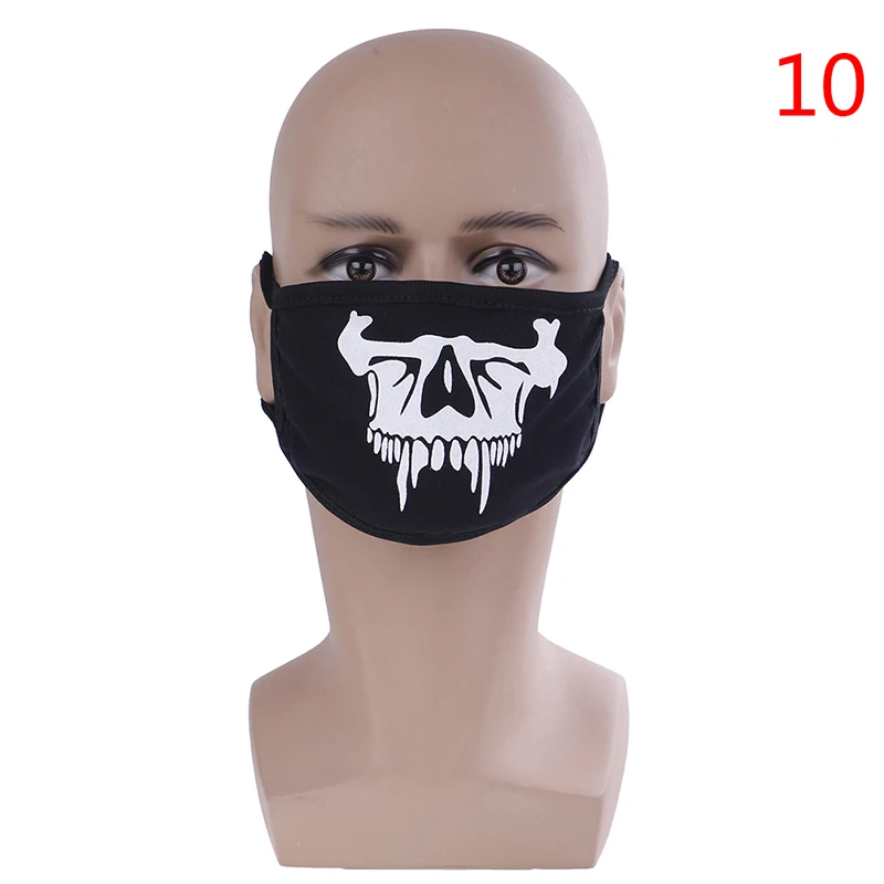 Hot Sale Black Cotton Bear Dustproof Mouth Face Mask Anime Cartoon Bear Women Men Sexy Party Mask Face Mouth Masks