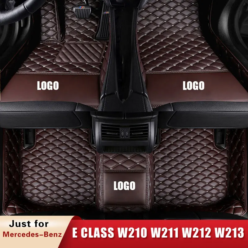 

Автомобильные коврики для Mercedes-Benz E Class Klasse E 200 220 230 240 250 270 280 300 320 350 400 450 500 T-model T модель AMG на заказ