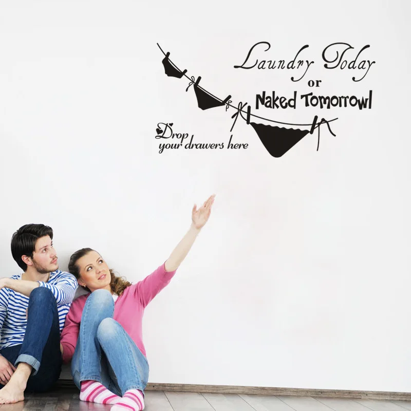 ZY8295 New Style Naked Tomorrow Foreign Trade Toilet Wall Adhesive Paper Customizable Wholesale Removable