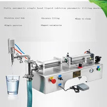 Пневматическая жидкость разливочная машина для молочный напиток машина для розлива оливкового масла