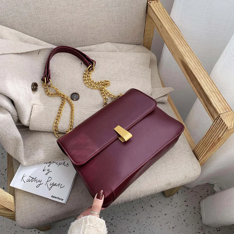 

Autumn And Winter New Arrival Bag Women's 2019 New Style Korean-style Versatile Large Capacity Bag with Chain Shoulder Bag Fashi
