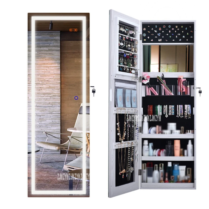 ^Cheap QH-6139 Multifunctional Pier Glass Cabinet With Led Floor Type Full-Length Mirror Cabinet Intelligent Jewelry Armoire Cabinet ^Cheap QH-6139 Multifunctional Pier Glass Cabinet With Led Floor Type Full-Length Mirror Cabinet Intelligent Jewelry Armoire Cabinet