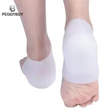 1 пара Высокий уход за пятками пятки протектор колодки стельки для облегчения боли Подушка