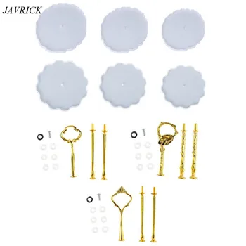 

Crystal Epoxy Resin Mold 3-layer Tray Casting Silicone Mould DIY Crafts Tools