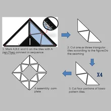 Экономичная многофункциональная линейка для плитки, линейка для слива пола из нержавеющей стали, треугольная линейка, инструменты для изготовления цветов