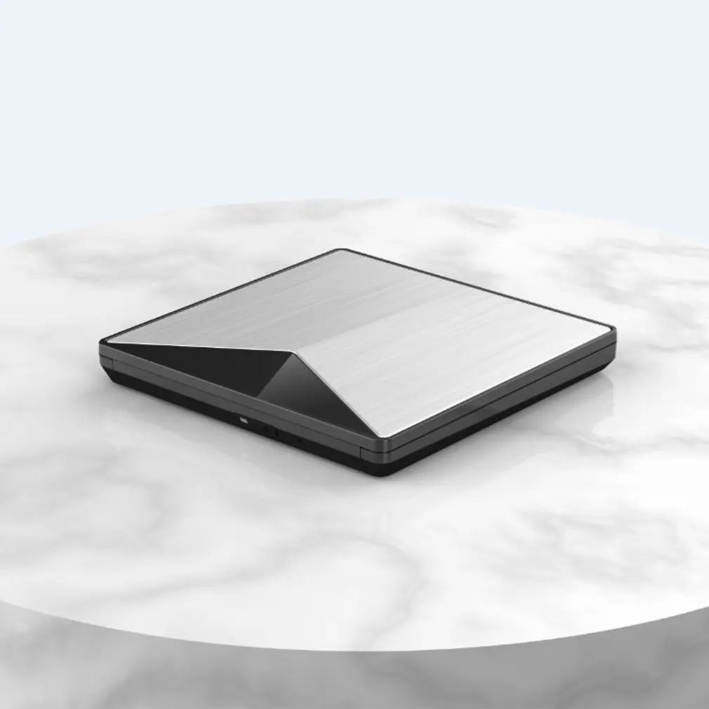 Внешний DVD привод USB 3,0 привод для ПК для Mac DVD+ перезаписываемый DVD/CD RW Писатель рекордер горелки уникальная форма новейшая Прямая поставка