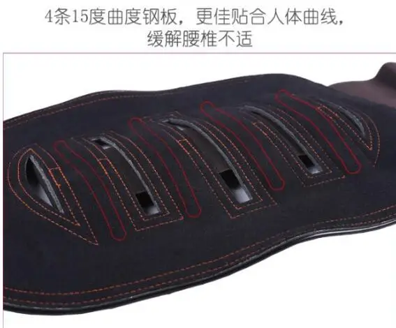 Waist Supporter Steel Plate Girdle Fixed Warm Lumbar Disc Strain Slipped Disc Household Breathable Lumbar Support for Both Men A