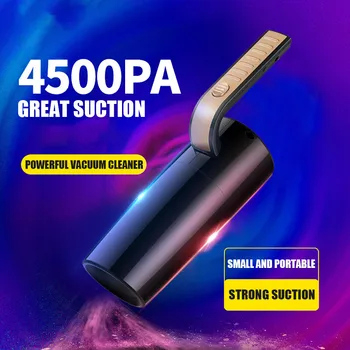 

Portable Car Vacuum Cleaner 4500pa Dual-purpose High-power Small Handheld Car Mini Vacuum Cleaner With Accessories#g40