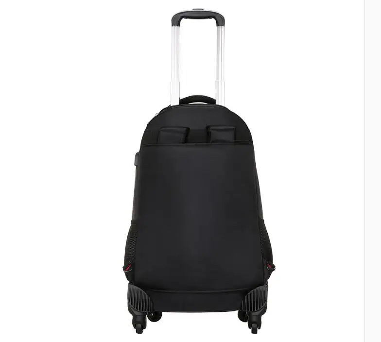 Men Business Rollin Luggage Backpack Men Tolley luggage Wheeled Backpack bag travel Trolley Bags on wheels Travel Wheeled Bag
