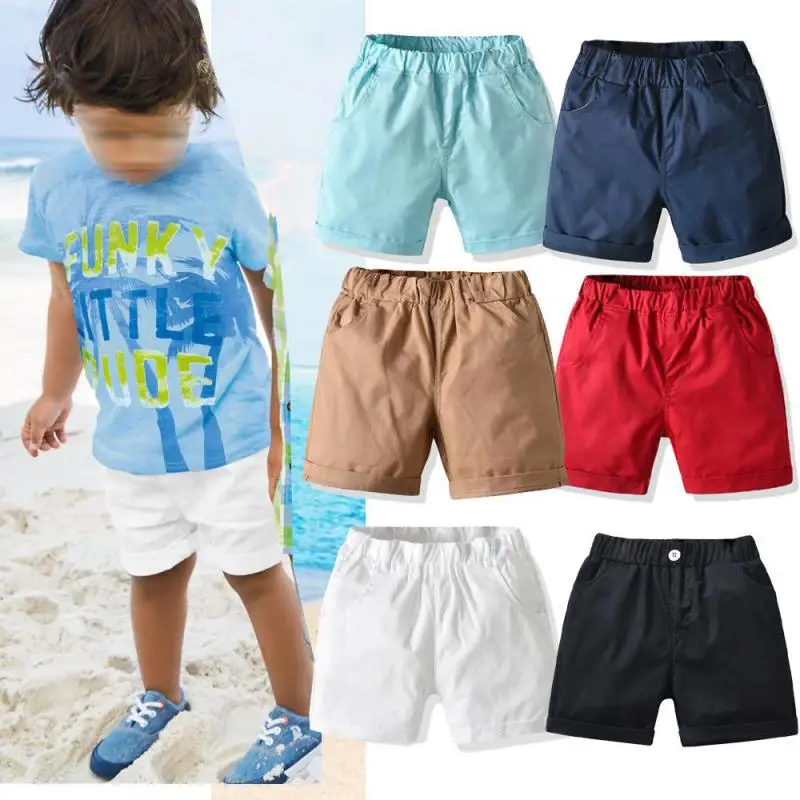 Boys Shorts Cotton Summer Shorts For Baby Boys Thin Toddler Pants Casual Clothes